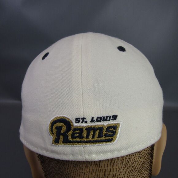 St. Louis Rams One Fit Hat NFL Reebok Stretch Flexible Cap Embroidered Logo - Picture 4 of 8